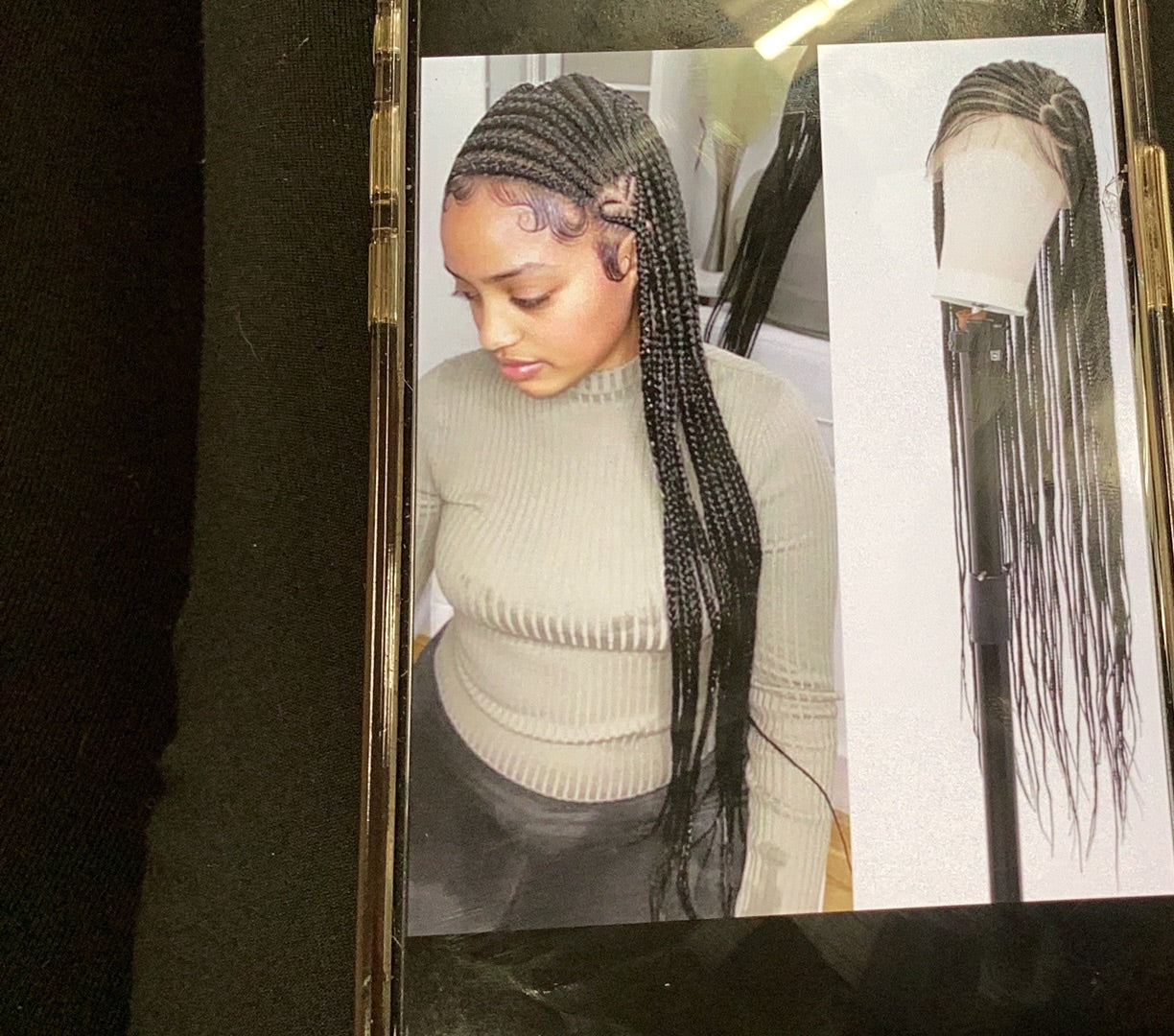 Heart Braid wig